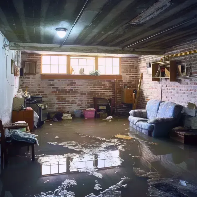 Flooded Basement Cleanup in New Roads, LA